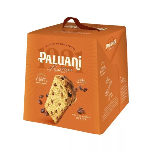 Paluani Panettone Classico – Klasszikus Olasz Ünnepi Kalács (700 g) / Il Panettone di Verona
