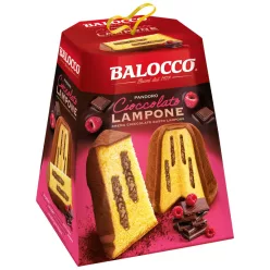   Balocco Pandoro Cioccolato Lampone – Csokis-Málnás Pandoro (800 g)