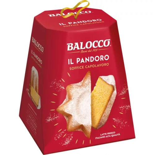 Balocco Il Pandoro Classico – Hagyományos Olasz Karácsonyi Sütemény (750 g)