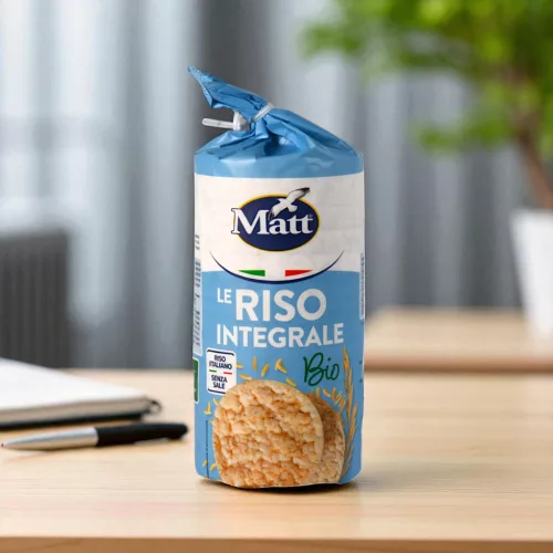 Matt Bio Teljes kiőrlésű puffasztott rizskorong 120 g