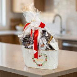 Piros örömcsomag - Ajándékkosár