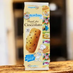   Mulino Bianco PlumCake – Csokoládédarabos Piskóta (10 db)