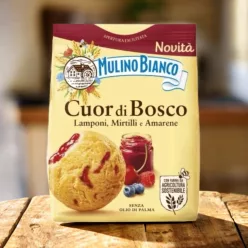   Mulino Bianco Cuor di Bosco – Erdei Gyümölcsös Töltött Keksz