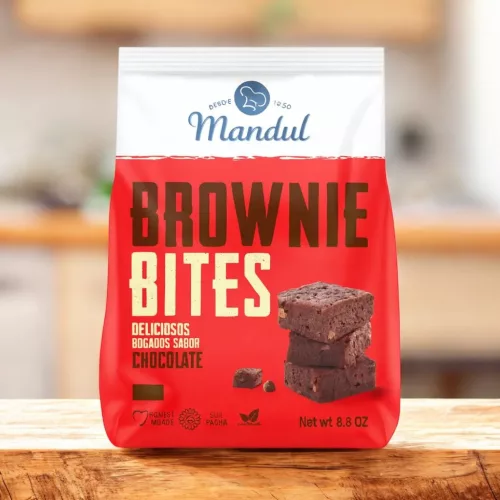 Mandul Brownie Bites – Csokoládés Brownie Falatkák (kb. 250g)