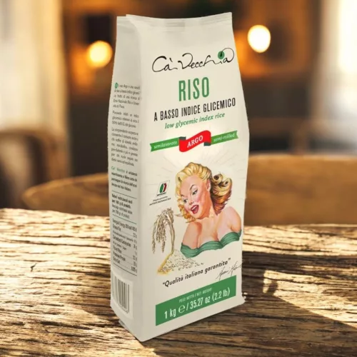 Ca' Vecchia "Argo" Rizs – Alacsony Glikémiás Indexű (1kg)