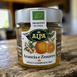 Alpa Bio Narancslekvár Gyömbérrel (Arancia e Zenzero)