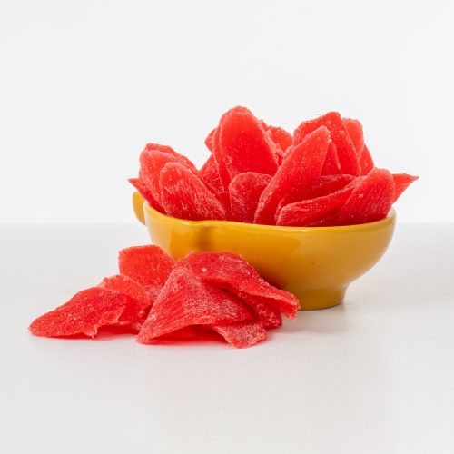 Aszalt, kandírozott piros ananász 500 g